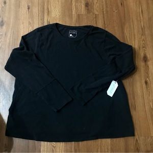 [Plus Size] Stylus Women Black Long Sleeve Top size 2X